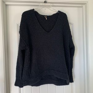 oversized free people chunky sweater xs